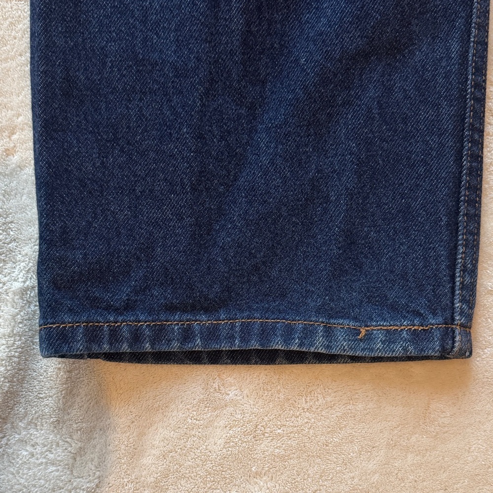 Levi's Men's 505 Regular Fit Blue Jeans W36 L30 - Picture 7 of 8